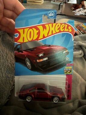 Hot Wheels Red Sports Coupe Toy Car - Collectible Die-Cast